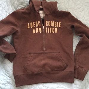 Abercrombie and Fitch half zip sweatshirt